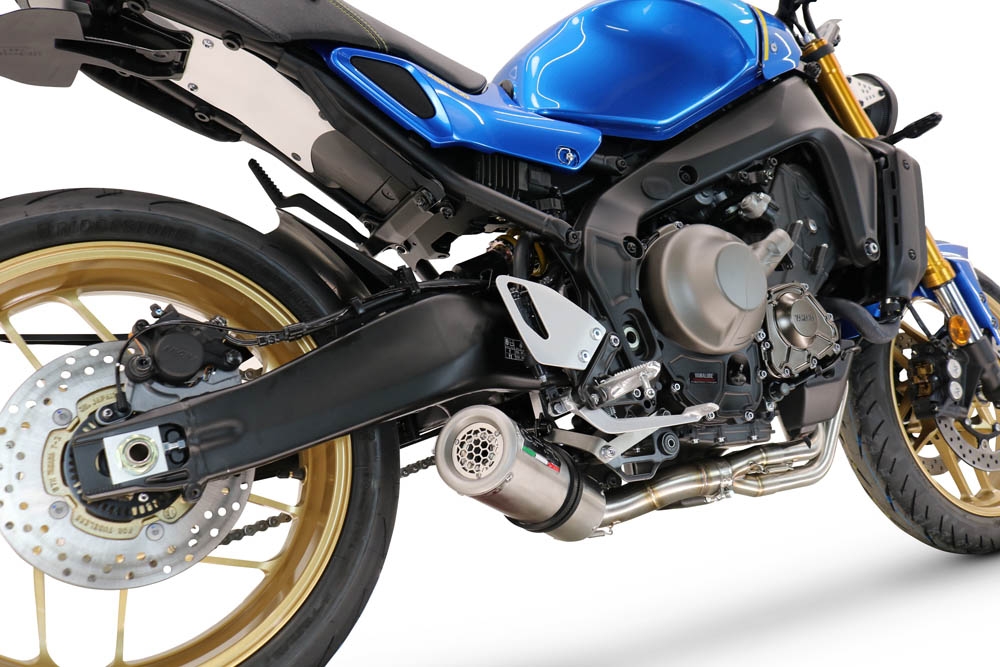Escape compatível com Yamaha XSR900 2016-2021, M3 Poppy , Escape racing linha completa, silencioso mais coletor com dbkiller, não homologado 