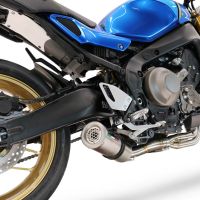Escape compatível com Yamaha XSR900 2016-2021, M3 Poppy , Escape racing linha completa, silencioso mais coletor com dbkiller, não homologado 