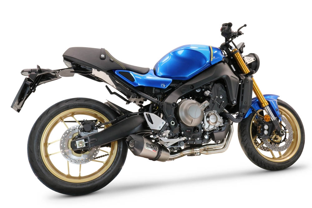 Escape compatível com Yamaha XSR900 2016-2021, Gpe Ann. titanium, Escape racing linha completa, silencioso mais coletor com dbkiller, não homologado 