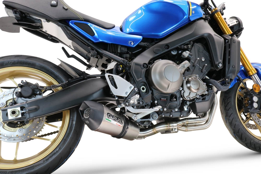 Escape compatível com Yamaha XSR900 2016-2021, Gpe Ann. titanium, Escape racing linha completa, silencioso mais coletor com dbkiller, não homologado 