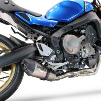 Escape compatível com Yamaha XSR900 2016-2021, Gpe Ann. titanium, Escape racing linha completa, silencioso mais coletor com dbkiller, não homologado 