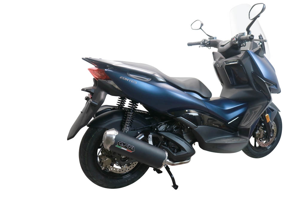 Escape compatível com Zontes M 310 2021-2024, Evo4 Road, Sistema homologado com catalisador linha completa, silencioso mais coletor 