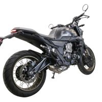 Escape compatível com Zontes 350 X1 2022-2024, Deeptone Inox, Escape racing linha completa, silencioso mais coletor com dbkiller, não homologado 