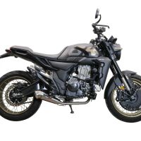 Escape compatível com Zontes 350 X1 2022-2024, Powercone Evo, Escape racing linha completa, silencioso mais coletor com dbkiller, não homologado 
