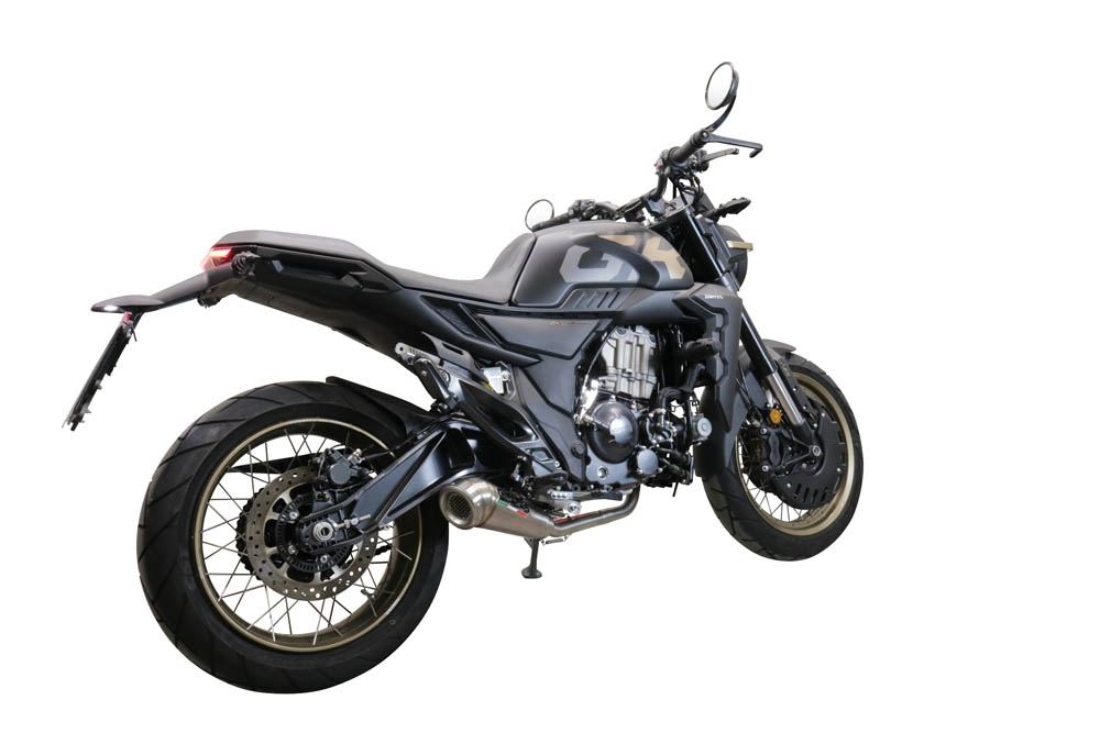 Escape compatível com Zontes 350 X1 2022-2024, Powercone Evo, Escape racing linha completa, silencioso mais coletor com dbkiller, não homologado 