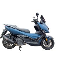 Escape compatível com Zontes M 125 2022-2024, Pentaroad Black, Sistema homologado com catalisador linha completa, silencioso mais coletor 