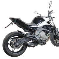 Escape compatível com Cf Moto 650 Nk 2021-2024, Furore Nero, Escapamento Racing, silenciador com conexão específica e db killer removível 