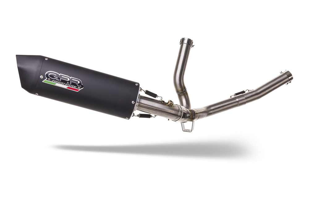 Escape compatível com Suzuki Sv 650 - S 2003-2010, Furore Nero, Escape homologado semi-completo com db killer removível e com catalisador 