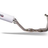 Escape compatível com Yamaha Tracer 9 2021-2024, Albus Evo4, Sistema homologado com catalisador linha completa, silencioso mais coletor 