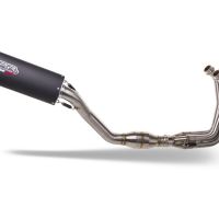 Escape compatível com Yamaha Mt-09 2021-2023, Furore Evo4 Nero, Sistema homologado com catalisador linha completa, silencioso mais coletor 