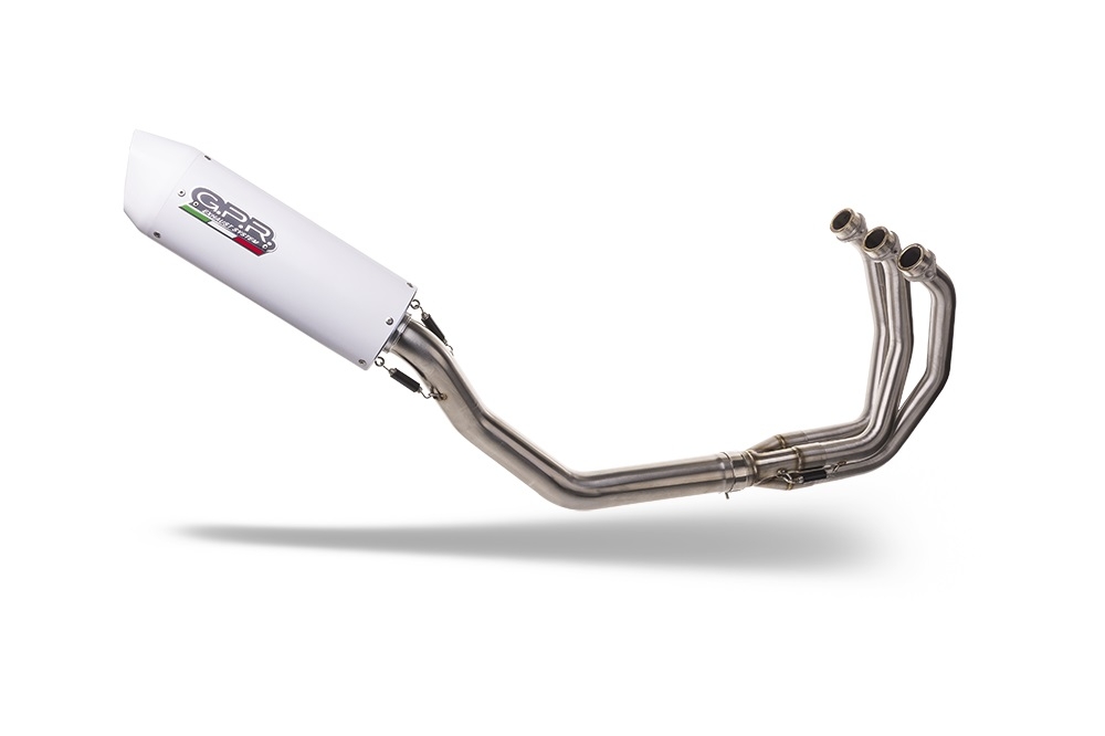 Escape compatível com Yamaha Mt-09 Tracer 900 2017-2020, Albus Evo4, Sistema homologado com catalisador linha completa, silencioso mais coletor 