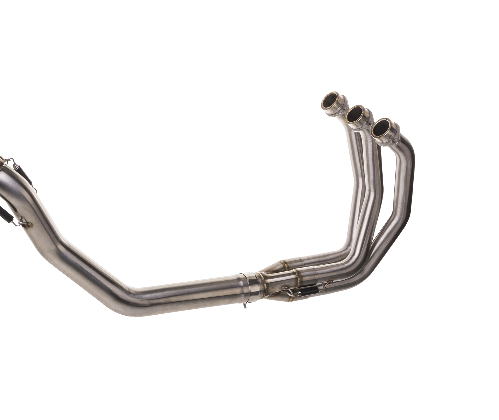 Escape compatível com Yamaha Tracer 900 GT 2018-2020, Satinox , Sistema homologado com catalisador linha completa, silencioso mais coletor 