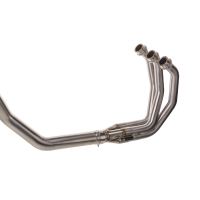 Escape compatível com Yamaha Tracer 900 GT 2018-2020, Satinox , Sistema homologado com catalisador linha completa, silencioso mais coletor 