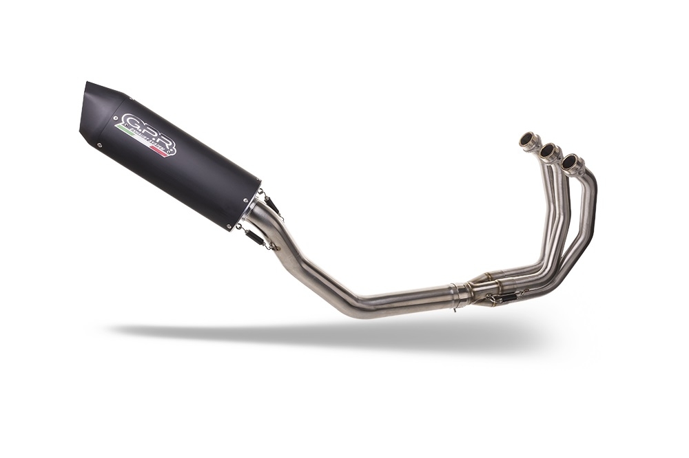 Escape compatível com Yamaha Mt-09 Tracer 900 2015-2016, Furore Nero, Sistema homologado,legal, linha completa, incluindo db killer removível mais coletor 
