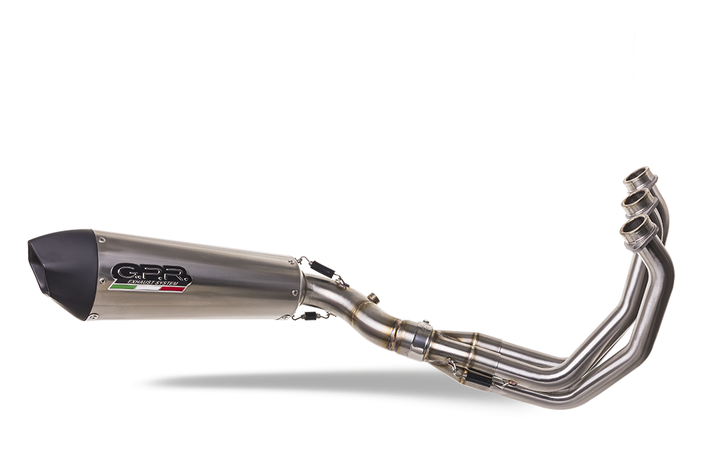 Escape compatível com Yamaha Mt-09 Tracer 900 2015-2016, Gpe Ann. titanium, Sistema homologado,legal, linha completa, incluindo db killer removível mais coletor 