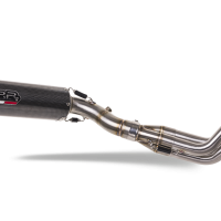 Escape compatível com Yamaha XSR900 2016-2021, M3 Poppy , Sistema homologado com catalisador linha completa, silencioso mais coletor 