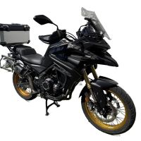 Top case em alumínio, cor prata com placa específica incluída Top case maletas GPR TECH compatível com Voge 525DSX 2023/2024 e5