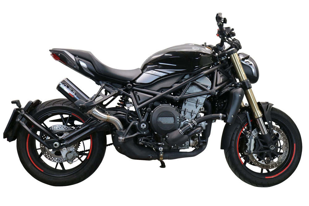 GPR escape compatível com  Benelli 752 S 2022-2024, M3 Poppy , Escape legal, homologado, silenciador com db killer removível e tubo de ligação específico 