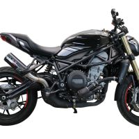 GPR escape compatível com  Benelli 752 S 2022-2024, M3 Poppy , Escape legal, homologado, silenciador com db killer removível e tubo de ligação específico 