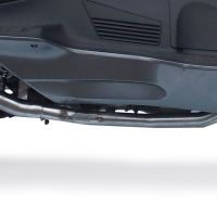 GPR escape compatível com  Suzuki Burgman An 650 2013-2016, Satinox, Sistema homologado com catalisador linha completa, silencioso mais coletor 