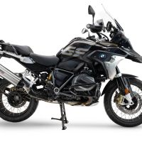 Escape compatível com Bmw R 1250 Gs -Adventure 2019-2020, Furore-X Titanio, Escape legal, homologado, silenciador com db killer removível e tubo de ligação específico 