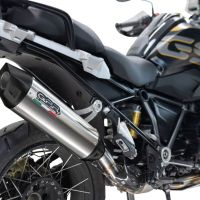 Escape compatível com Bmw R 1250 Gs -Adventure 2021-2024, Furore-X Titanio, Escape legal, homologado, silenciador com db killer removível e tubo de ligação específico 