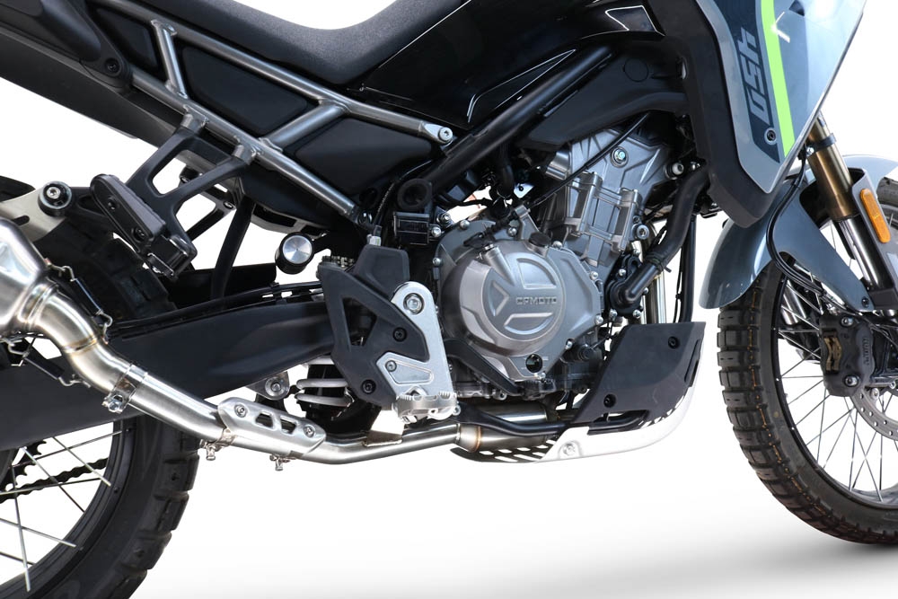 GPR escape compatível com  Cf Moto 450 MT 2024-2024, Decatalizzatore, Sistema racing Sistema de tubo para eliminar o catalisador 
