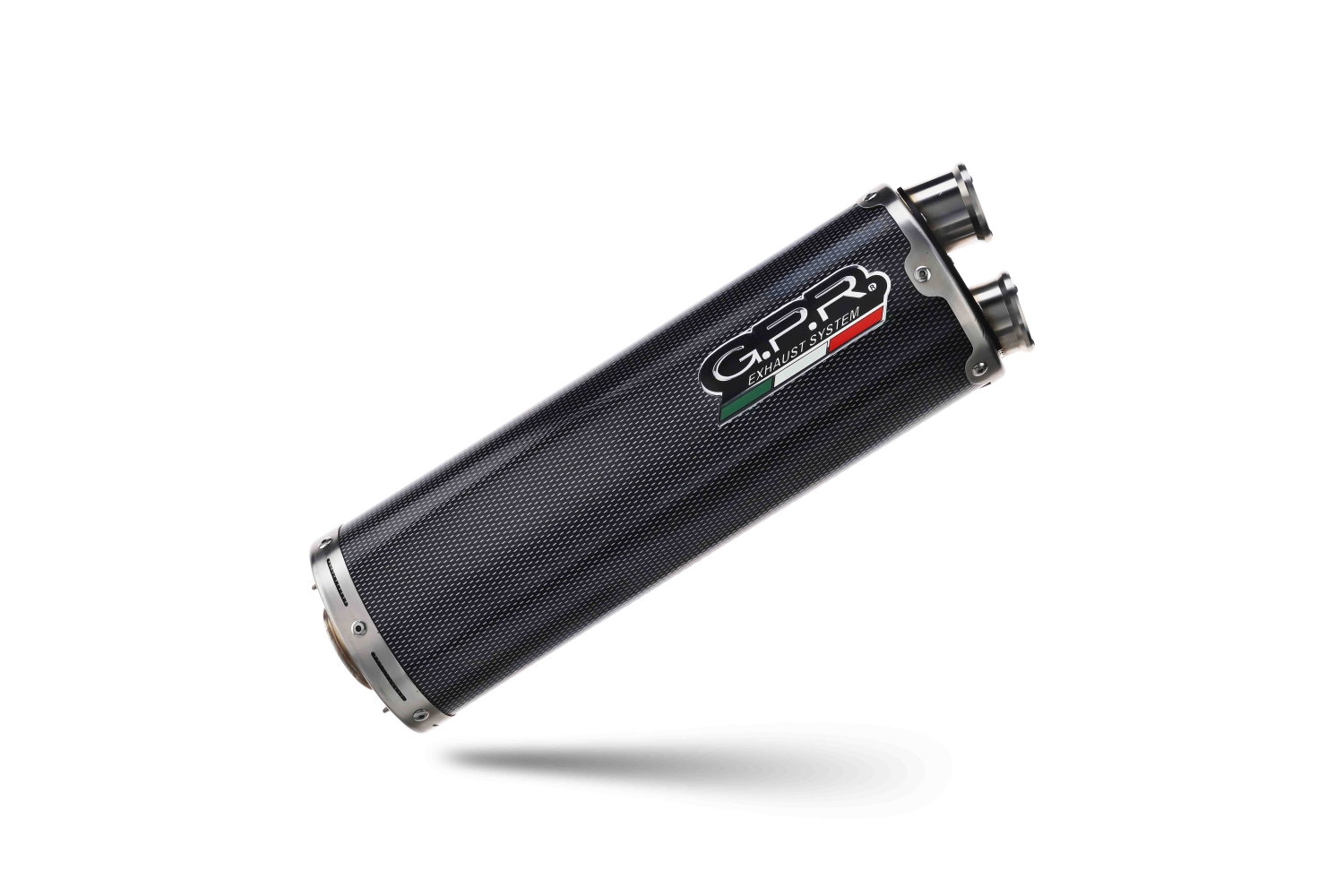 Escape compatível com Voge 650DSX 2021-2024, Dual Poppy, Escape legal, homologado, silenciador com catalisador, db killer removível e tubo de ligação específico 