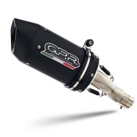 Escape compatível com Ktm Duke 125 2021-2023, Furore Evo4 Nero, Escape legal, homologado, silenciador com db killer removível e tubo de ligação específico 