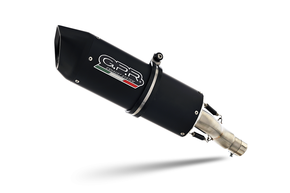 Escape compatível com Yamaha Tracer 7 GT 2020-2024, Furore Nero, Sistema homologado com catalisador linha completa, silencioso mais coletor 