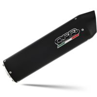 Escape compatível com Aprilia Etv Caponord 1000 Rally 2001-2007, Furore Nero, Par de terminais de exaustão aprovados, com db killer removível, catalisadores e tubo de conexão específico 