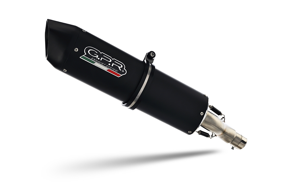 Escape compatível com Aprilia Sx 125 2021-2024, Furore Evo4 Nero, Escape legal, aprovado, com db killer removível, tubo de conexão e conversor catalítico 