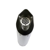 Escape compatível com Cf Moto 650 Nk 2021-2024, Furore Evo4 Nero, Escape legal, homologado, silenciador com catalisador, db killer removível e tubo de ligação específico 