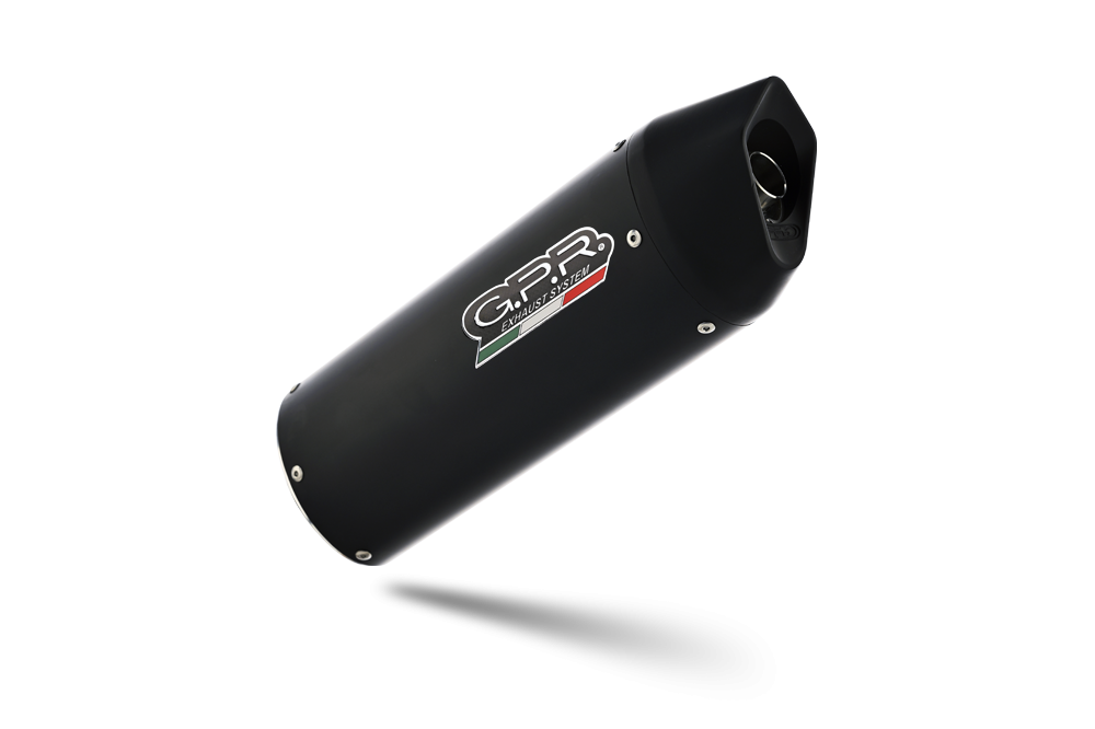 Escape compatível com Aprilia Mana 850 Gt 2007-2016, Furore Nero, Escape homologado semi-completo com db killer removível e com catalisador 