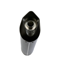 Escape compatível com Honda Cbr 900 Rr 1992-1995, Furore Poppy, Silenciador de escape, aprovado, montagem com flange específico (bolt-on), com db killer removível 