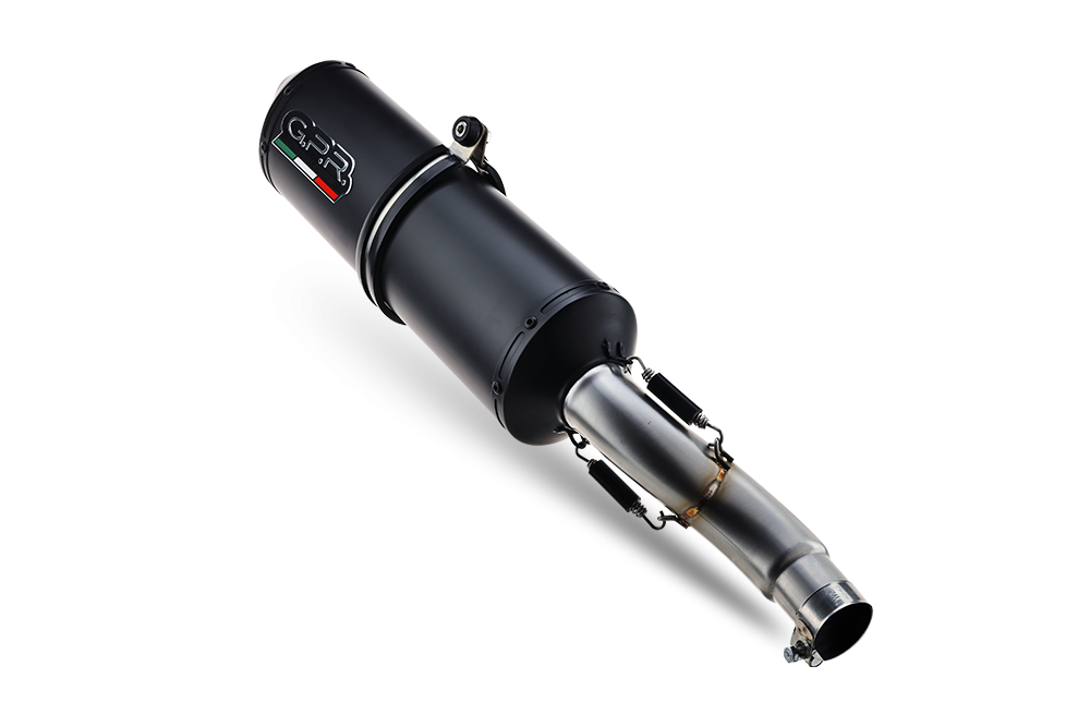 Escape compatível com Tuning TUNING 1980-2021, Ghisa , Silenciador racing universal sem tubo de ligação Transformação Cafe Racer 