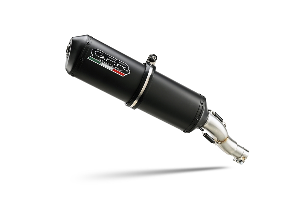 Escape compatível com Kawasaki Versys 650 2006-2014, Ghisa , Escape legal, homologado, silenciador com db killer removível e tubo de ligação específico 