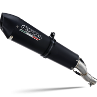 Escape compatível com Honda Crf 1000 L Africa Twin 2015-2017, Gpe Ann. Black titanium, Escape legal, homologado, silenciador com db killer removível e tubo de ligação específico 