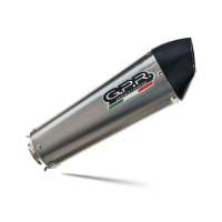 GPR escape compatível com  Gas Gas ES 700 2023-2024, New Grand Prix Evo Titanium, Escape legal, aprovado, com db killer removível, tubo de conexão e conversor catalítico 