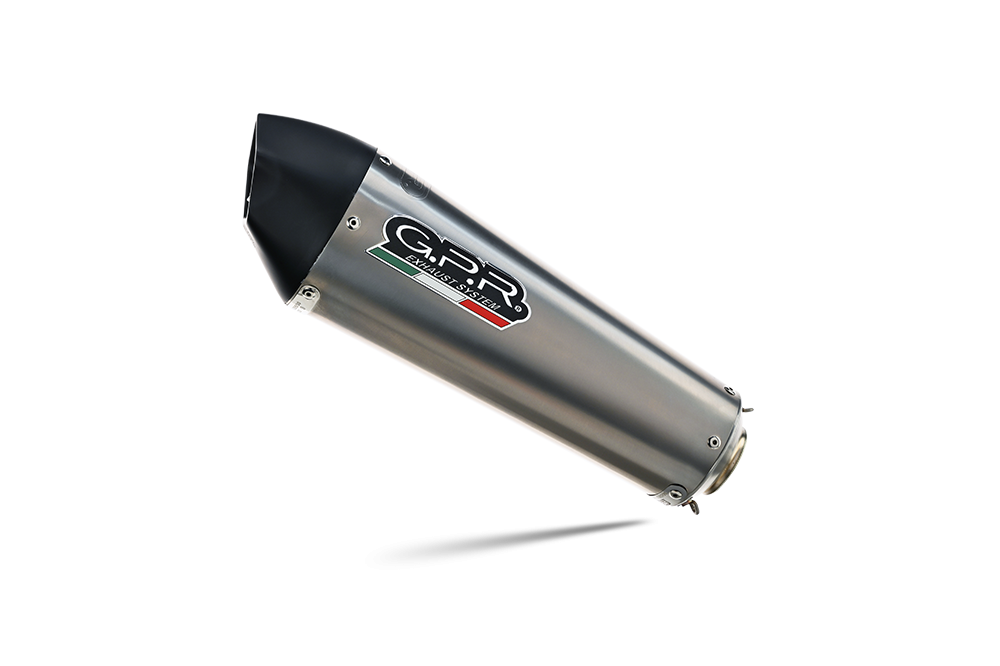 Escape compatível com Honda Forza 750 2021-2024, GP Evo4 Titanium, Escape legal, homologado, silenciador com db killer removível e tubo de ligação específico 