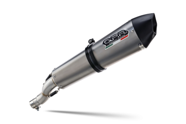 Escape compatível com Husqvarna TE 610 E - SM 610 2007-2009, Gpe Ann. titanium, Escape homologado semi-completo com db killer removível e com catalisador 