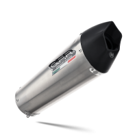 GPR escape compatível com  Moto Guzzi V85 TT 2021-2024, New Grand Prix Evo Titanium, Sistema racing Silencioso com tubo de ligação 