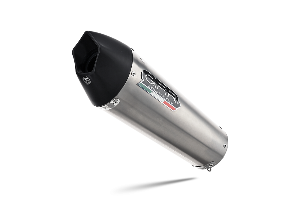 Escape compatível com Ktm Lc 8 Adventure 1190 2013-2016, Gpe Ann. titanium, Sistema racing Silencioso com tubo de ligação 