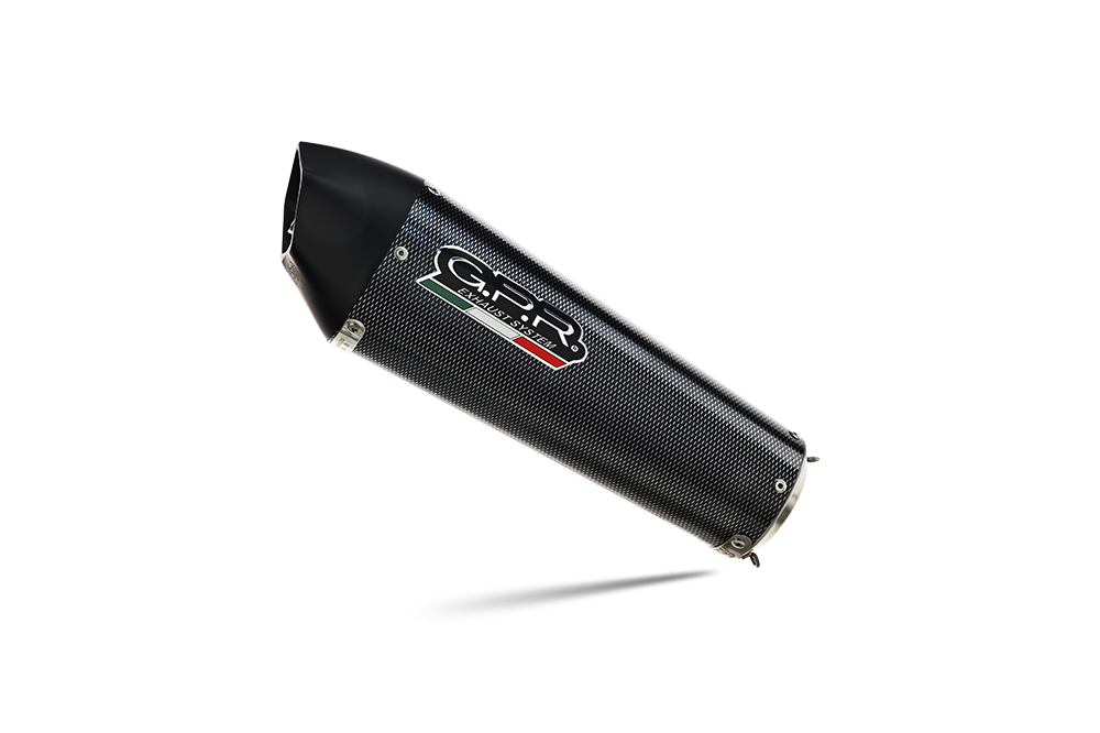 Escape compatível com Honda Forza 750 2021-2024, GP Evo4 Poppy, Escape legal, homologado, silenciador com db killer removível e tubo de ligação específico 