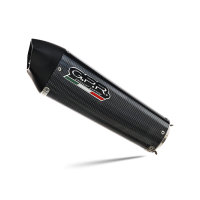 Escape compatível com Honda Forza 750 2021-2024, GP Evo4 Poppy, Escape legal, homologado, silenciador com db killer removível e tubo de ligação específico 