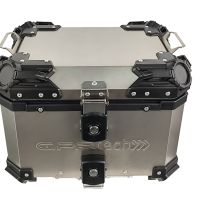 GPR TECH TOP CASE ALPI-TECH 35 LT. Top case em titânio, cor natural com placa universal incluída Capacidade Litros 35