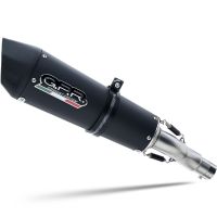 GPR escape compatível com  Husqvarna Svartpilen 701 2018-2020, New Grand Prix Evo Black Titanium, Escape legal, homologado, silenciador com db killer removível e tubo de ligação específico 