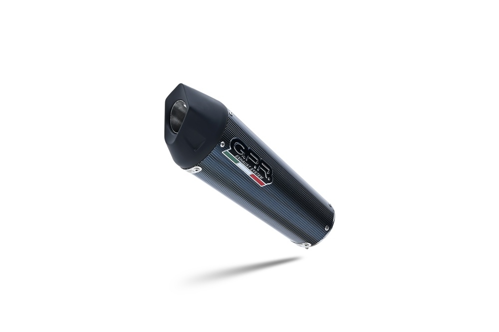 GPR escape compatível com  Gas Gas ES 700 2023-2024, New Grand Prix Evo Poppy, Escape legal, aprovado, com db killer removível, tubo de conexão e conversor catalítico 