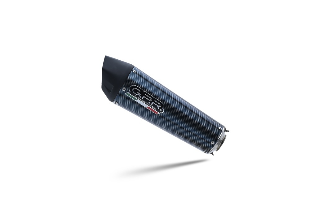 GPR escape compatível com  Gas Gas ES 700 2023-2024, New Grand Prix Evo Poppy, Escape legal, aprovado, com db killer removível, tubo de conexão e conversor catalítico 