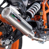 Escape compatível com Husqvarna Svartpilen 401 2024-2025, M3 Inox , Escape legal, homologado, silenciador com db killer removível e tubo de ligação específico 